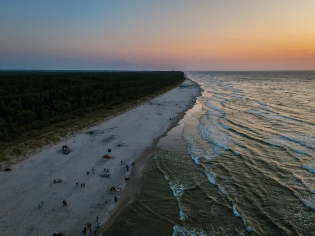 #Dębki #baltyk #litox1 #sunsets #dronefotography